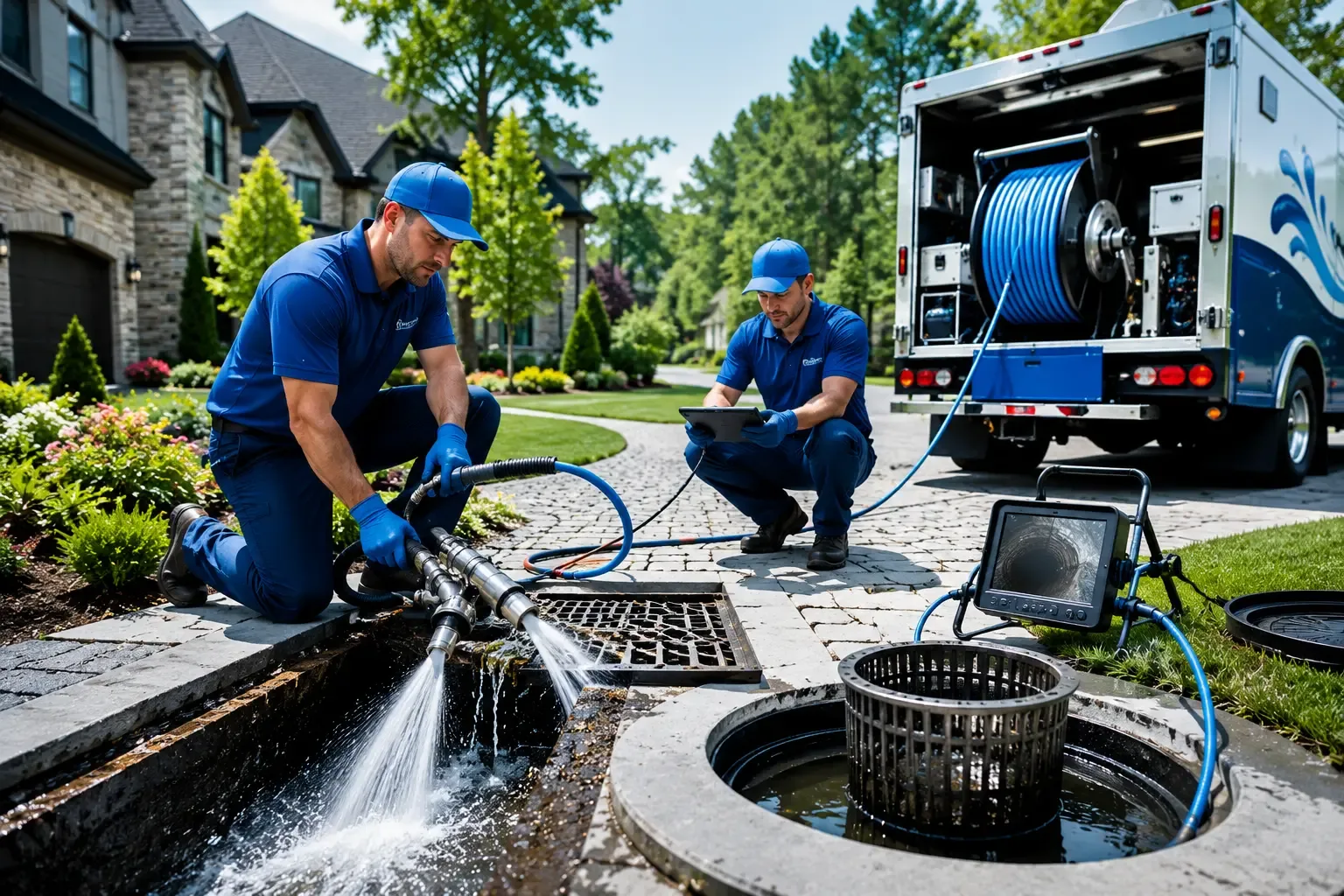 Local outdoor drain cleaning professionals in Becket, MA