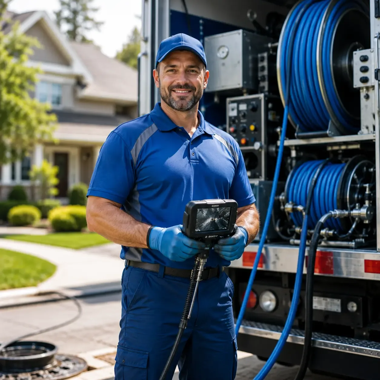 Local outdoor drain cleaning specialists in Becket, MA